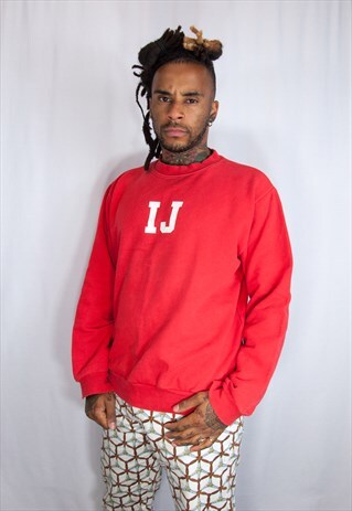 ICEBERG VINTAGE RED SWEATSHIRT
