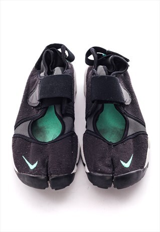 Vintage NIKE AIR RIFT Shoes Sneaker Sandals Black 
