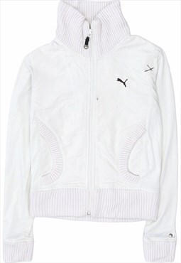 Puma 90's Zip Up Fleece XSmall White