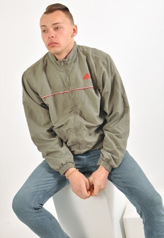 VINTAGE ADIDAS SHELL JACKET IN GREEN