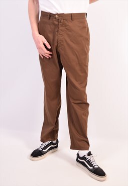 Vintage Missoni Trousers Slim Fit Brown