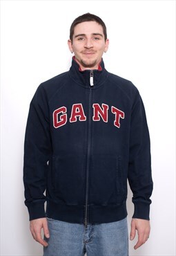 Vintage Gant Full Zip Sweatshirt Pullover 