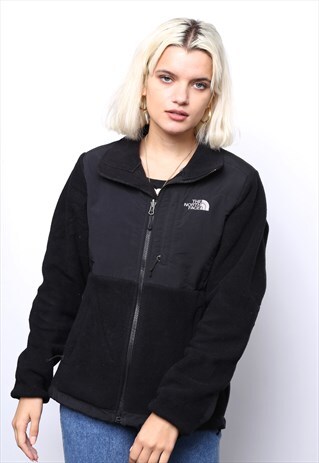 VINTAGE THE NORTH FACE BLACK FLEECE JACKET