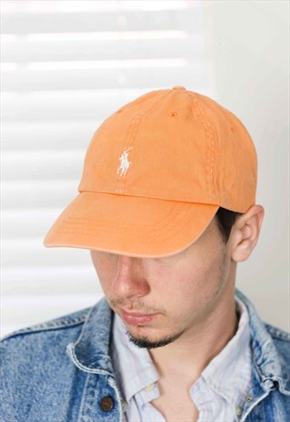 VINTAGE POLO RALPH LAUREN CAP LOGO 90S ONE SIZE 3.0