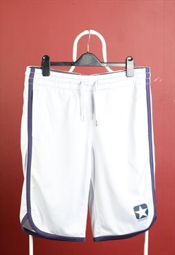 Vintage Converse Sports Logo Shorts Grey