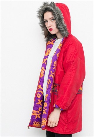 VINTAGE RED PARKA