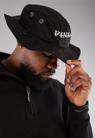 PINNA BUCKET HAT - BLACK