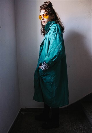 VINTAGE TURQUOISE PARKA JACKET