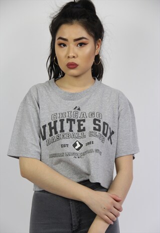 VINTAGE MAJESTIC CROPPED TSHIRT