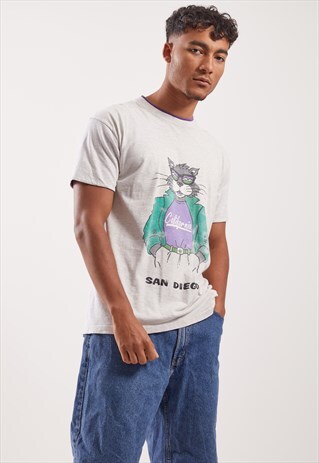 VINTAGE SAN DIEGO GRAPHIC T-SHIRT