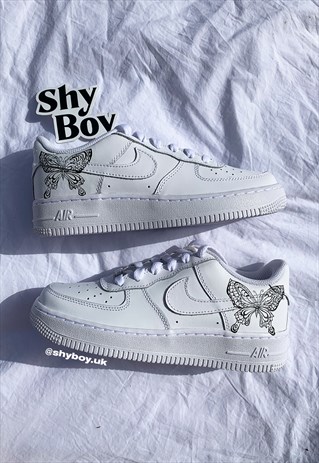 AIR FORCE 1 CUSTOM GOTHIC BUTTERFLY