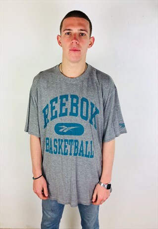 GREY REEBOK T-SHIRT