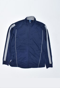 Vintage 00' Y2K  Reebok Tracksuit Top Jacket Navy Blue