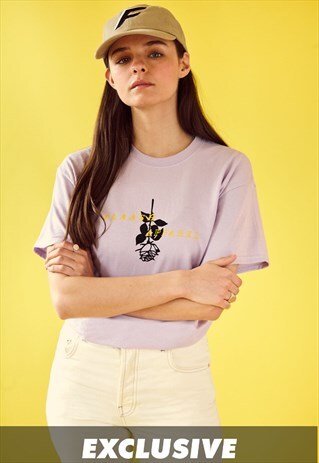 EXCLUSIVE LOFI ROSE T-SHIRT LAVENDER
