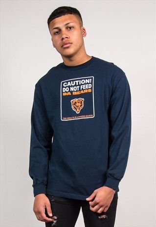 LONG SLEEVE T-SHIRT CHICAGO BEARS NFL