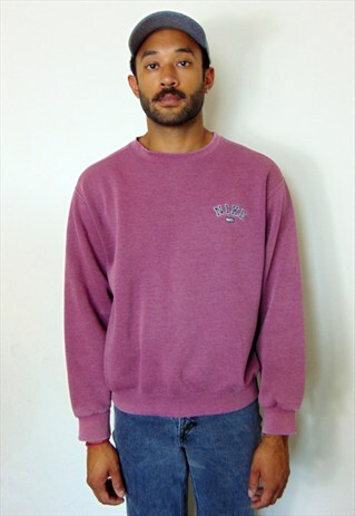 90S MINIMALIST SPORTSWEAR WASHED OUT SWOOSH SWEATSHIRT