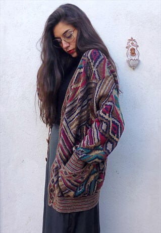 RARE VINTAGE MISSONI OVERSIZE CARDIGAN