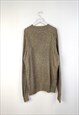 VINTAGE DOCKERS JUMPER SQUARED IN GREEN L