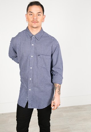 VINTAGE 80'S POLO RALPH LAUREN COTTON SHIRT / S0059