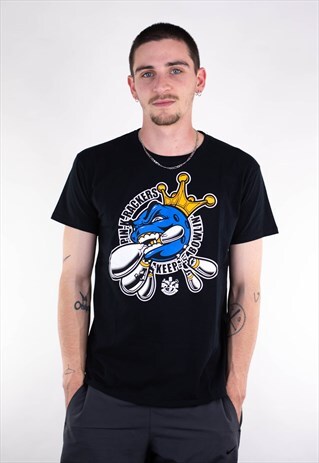 VINTAGE KEEP BOWLIN PRINTED T-SHIRT