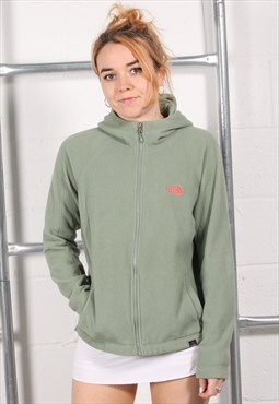 Vintage TNF The North Face Fleece Jumper in Green Large