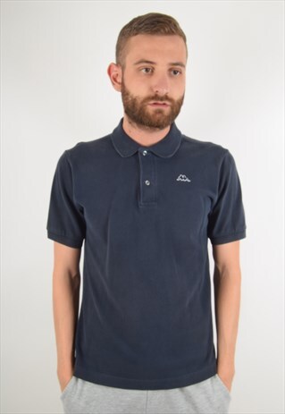 VINTAGE KAPPA POLO T-SHIRT SIZE S(1427)