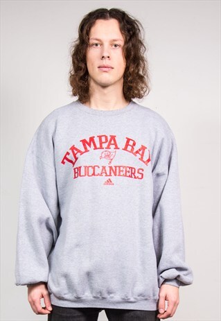 VINTAGE 90'S ADIDAS TAMPA BAY BUCCANEERS NFL SWEATSHIRT