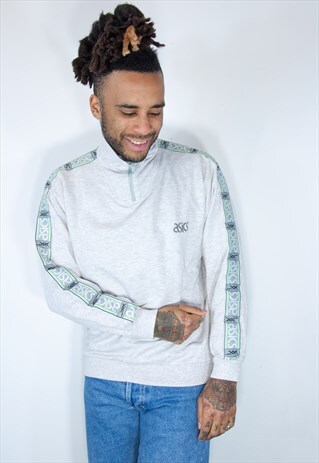 ASICS VINTAGE 1/4 ZIP SWEATSHIRT