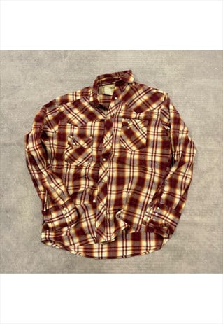 Vintage Wrangler Western Shirt Men's M