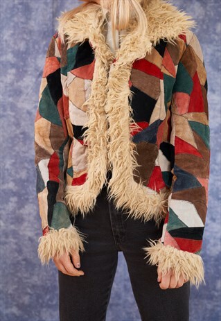 90'S VINTAGE AFGHAN COAT PENNY LANE COAT