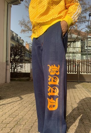 VINTAGE JEANS BLUE CUSTOM BAAD