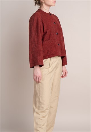 MADE IN FRANCE WOOL CARDIGAN
