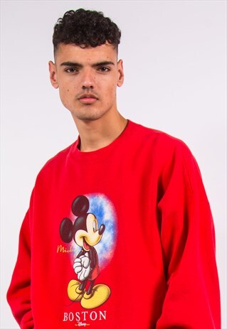 VINTAGE DISNEY SWEATSHIRT MICKEY MOUSE PRINT SWEATER