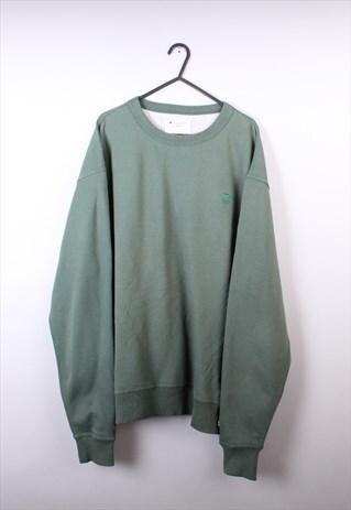 VINTAGE MENS CHAMPION GREEN SWEATSHIRT