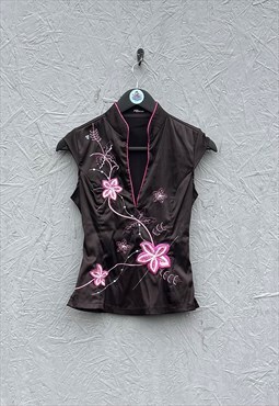 Y2K Jane Norman Black Tunic 