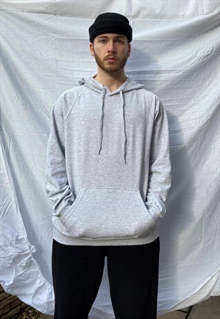 GREY LOUNGEWEAR HOODIE