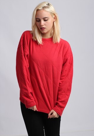 VINTAGE LEVI'S QUILTED SWEATSHIRT