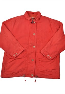 Vintage Eddie Bauer Jacket Red Ladies Small