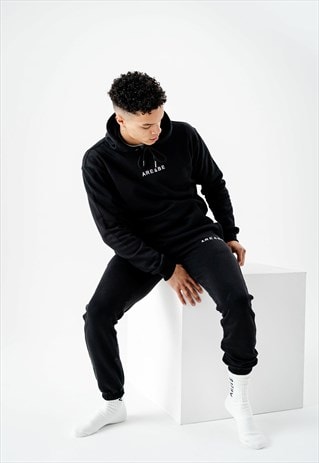 ARE AND BE FULL BLACK TRACKSUIT