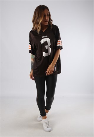 VINTAGE NFL T-SHIRT FOOTBALL JERSEY TOP UK 14 - 16 XL (JEDK)