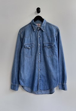 Vintage Levi's Blue Denim Jean Shirt