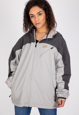 VINTAGE NIKE FLEECE PADDED JACKET MJ34