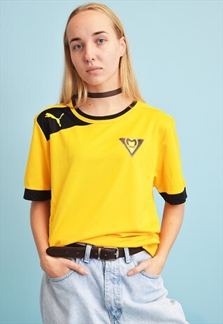 90'S RETRO OVERSIZED VARSITY TEAM JERSEY TOP T-SHIRT TEE