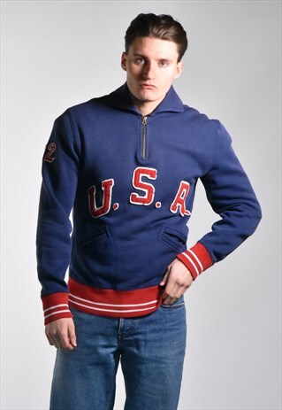 POLO RALPH LAUREN USA PULLOVER SWEATSHIRT