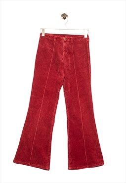 Twik Cord Pant Boot cut Fit Red