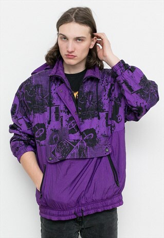 QUARTER ZIP WINDBREAKER