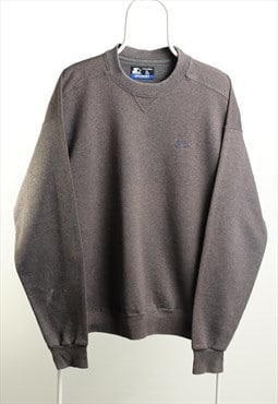 Vintage Starter Crewneck Sweatshirt Grey 
