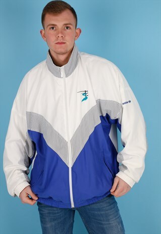 VINTAGE ADIDAS SHELL JACKET NJ702