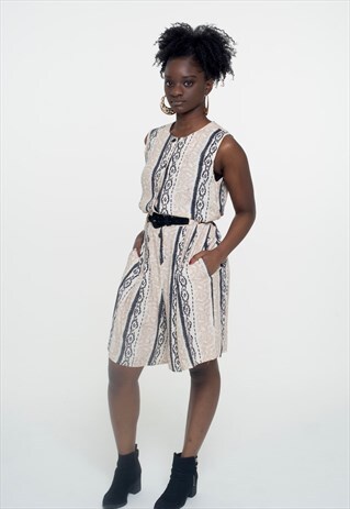 SUPER CUTE 90'S VINTAGE BUTTON DOWN PLAYSUIT