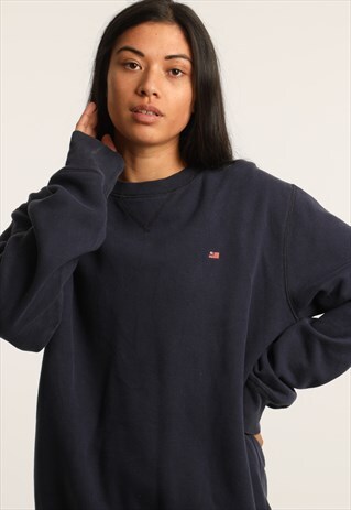 VINTAGE POLO JEANS RALPH LAUREN EMBROIDERED SWEATSHIRT